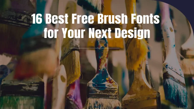 free brush fonts