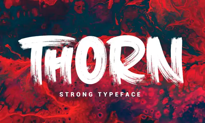 thorn font
