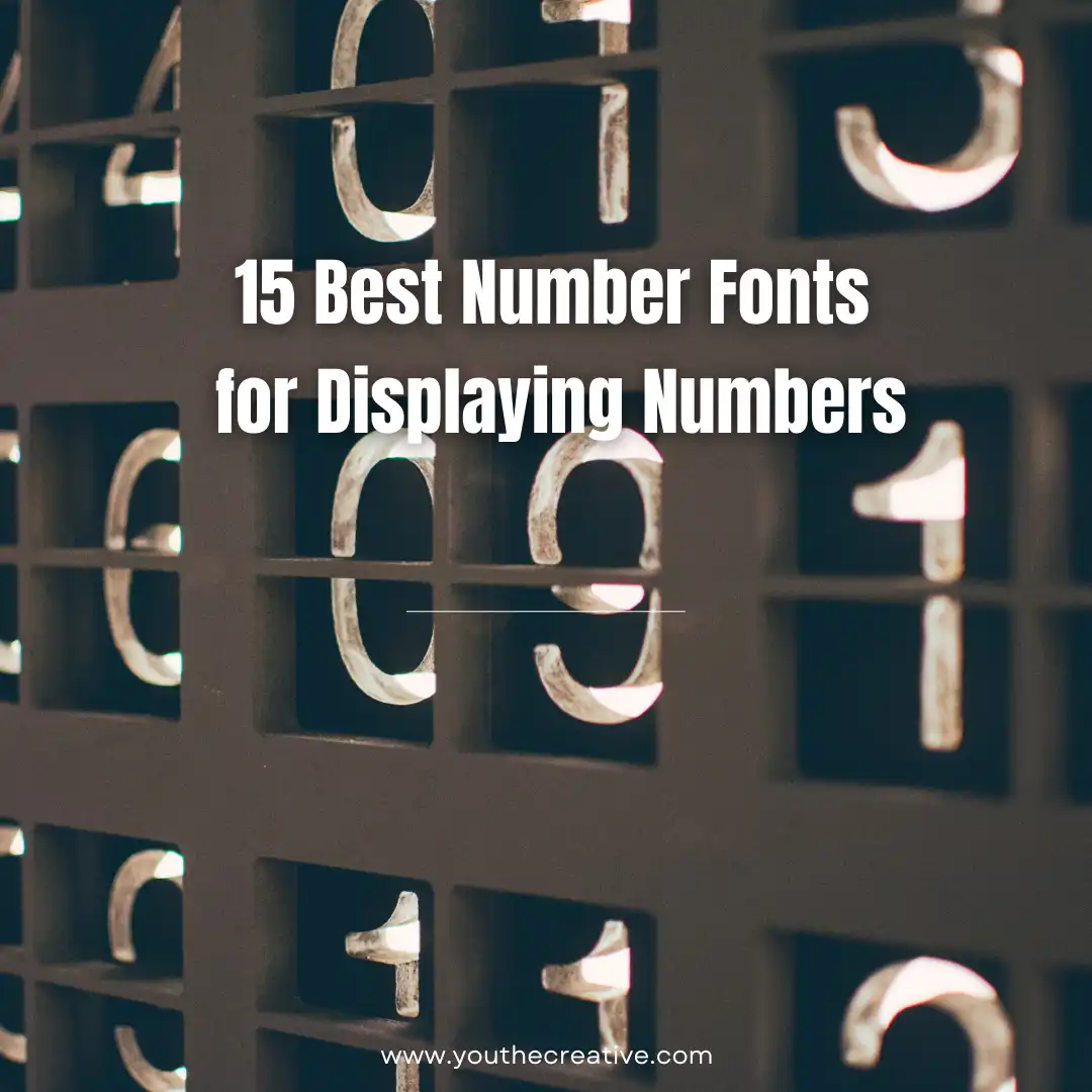 best number fonts