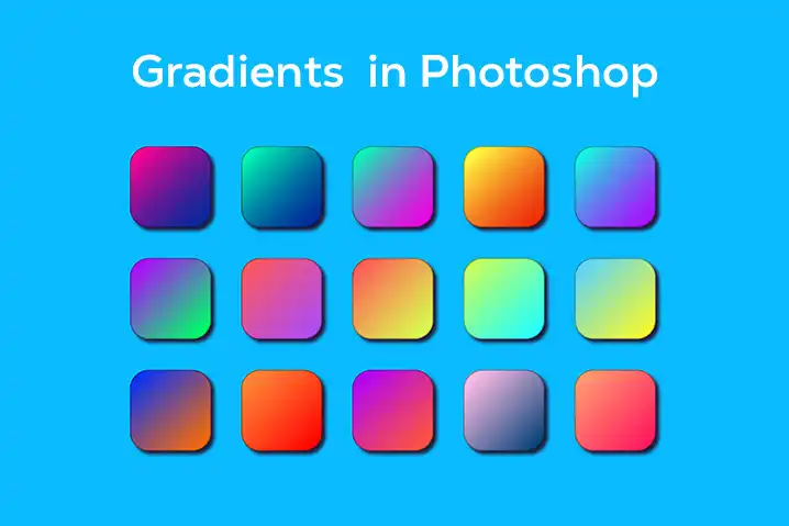 methods to use gradients in photoshop
