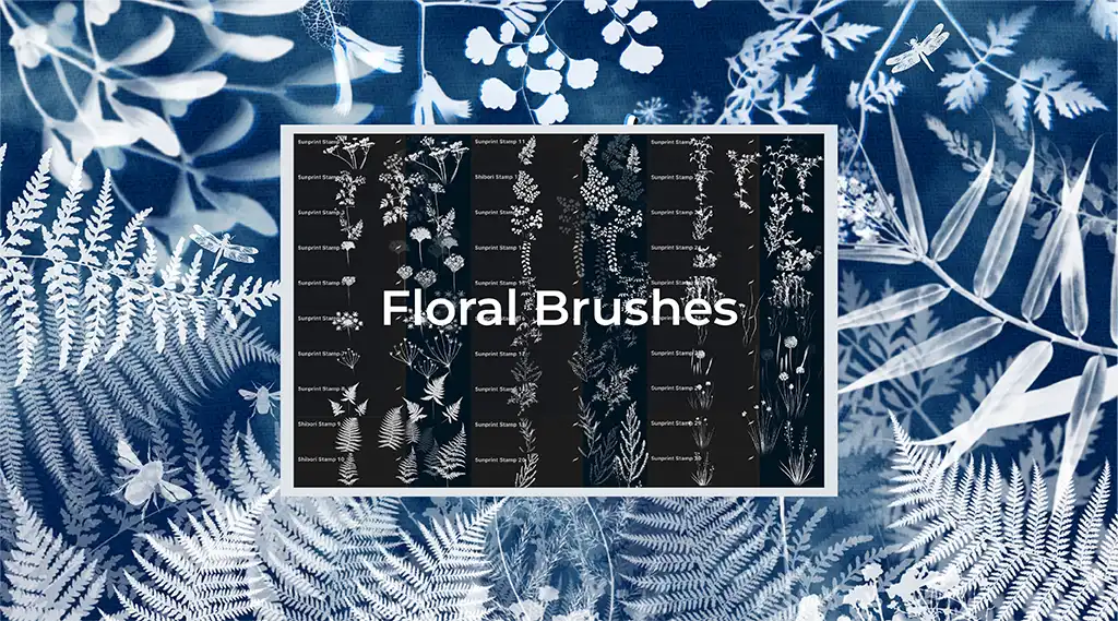 top floral procreate brushes