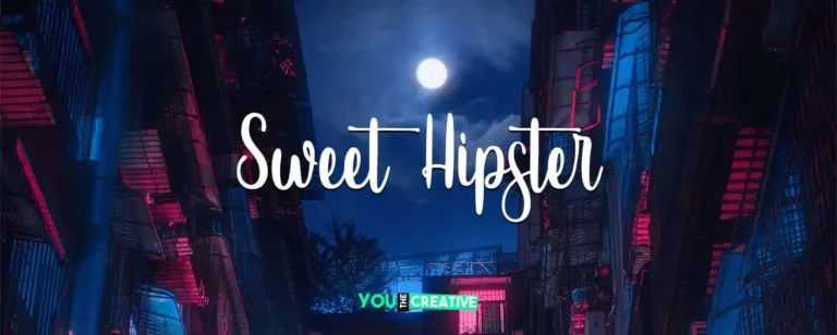 Sweet hipster Font for you