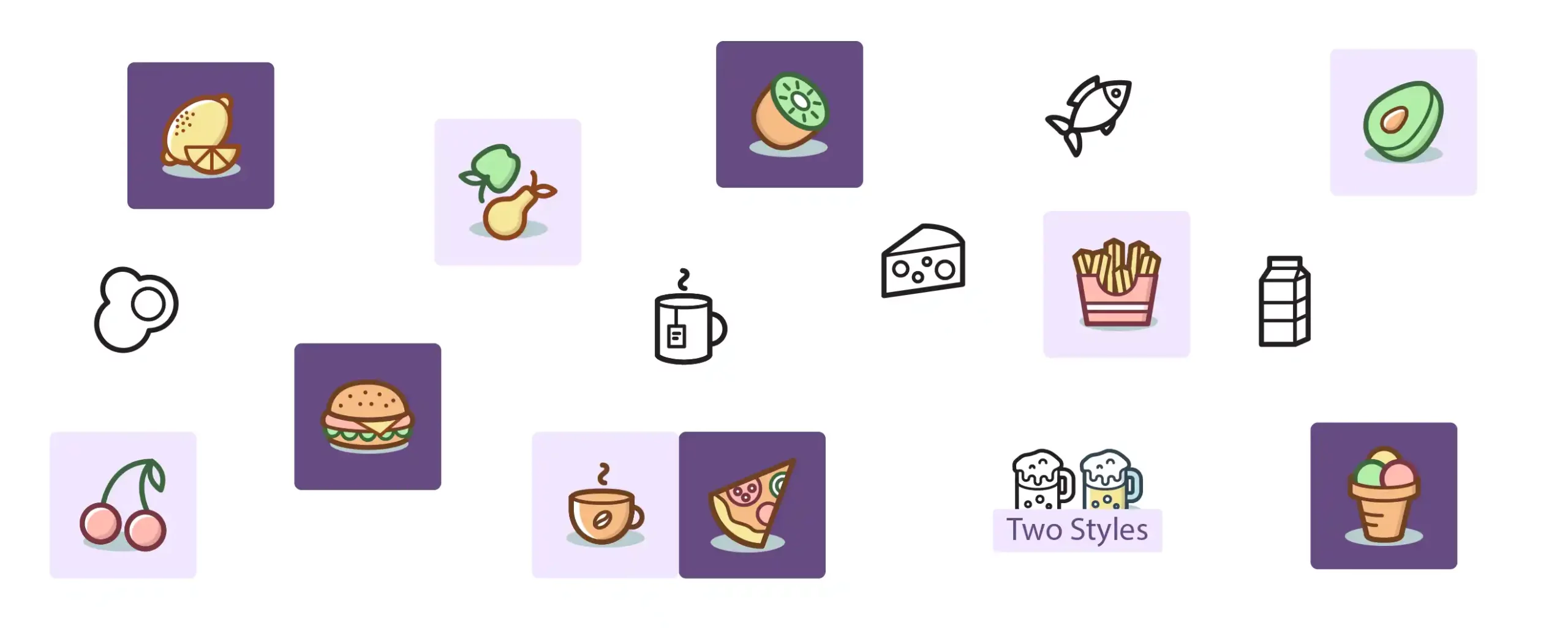 Food icons for you