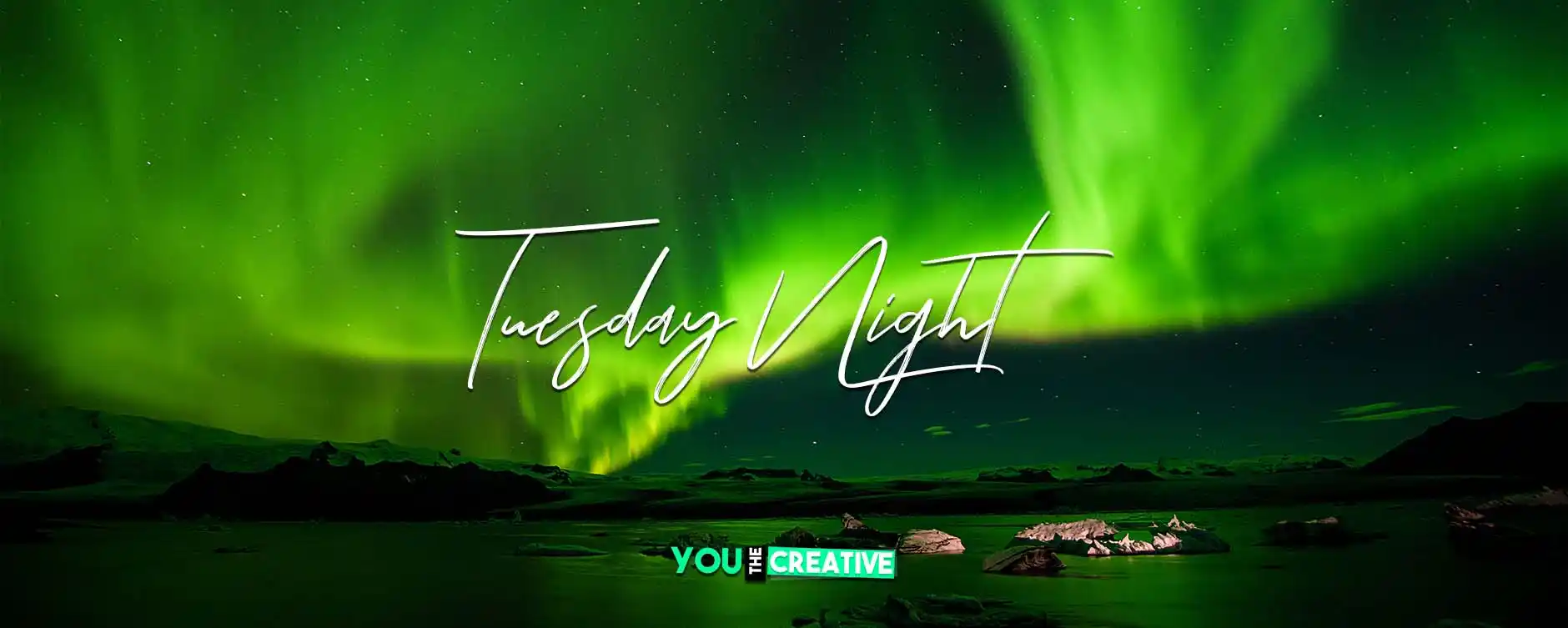 Tuesday night font for you