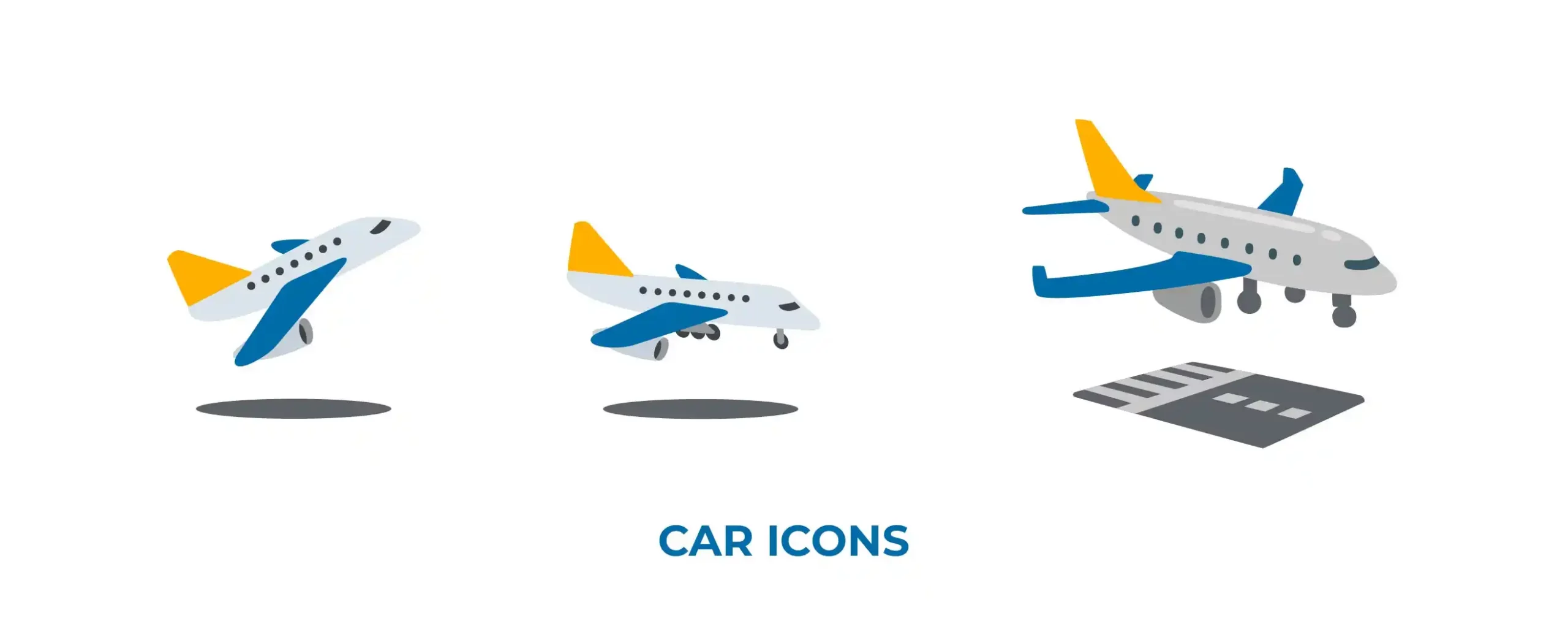 Airplane icons for you