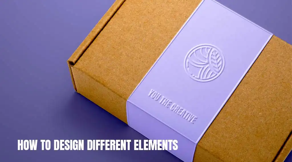 custom boxes design elements